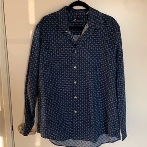 John Ashcroft Floral Button Down Shirt